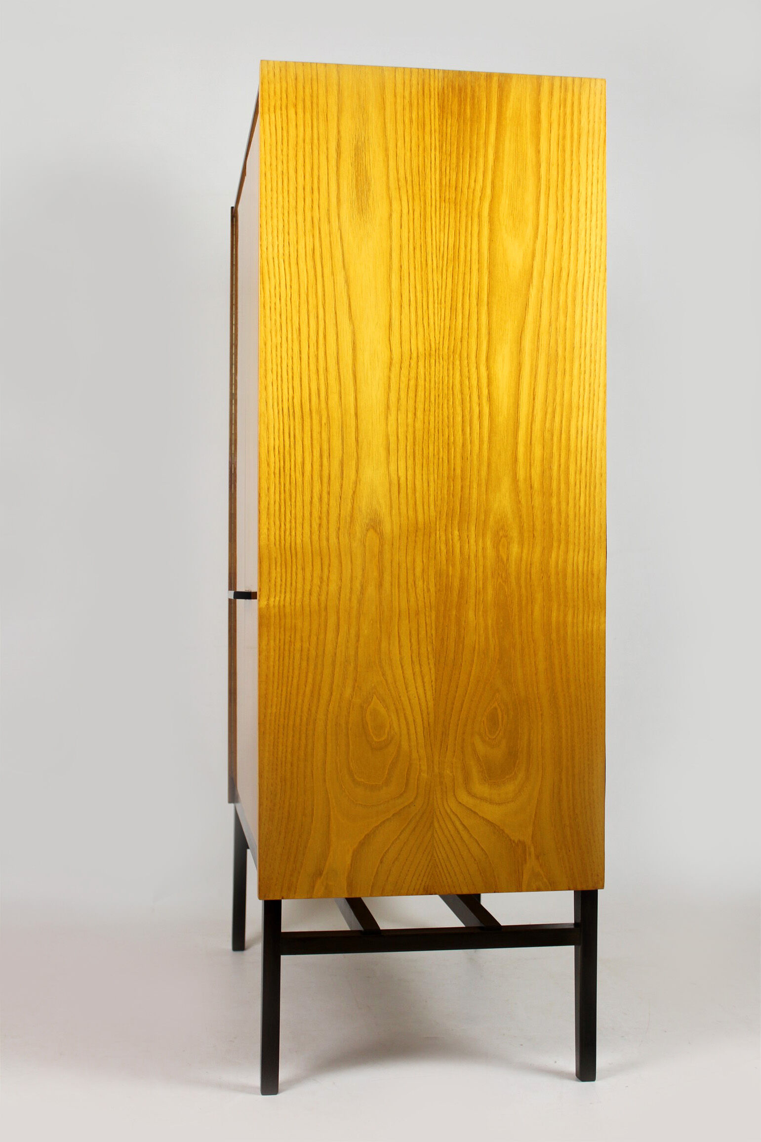 Small Mid-Century Wardrobe by František Mezulaník for UP Bucovice, 1960s