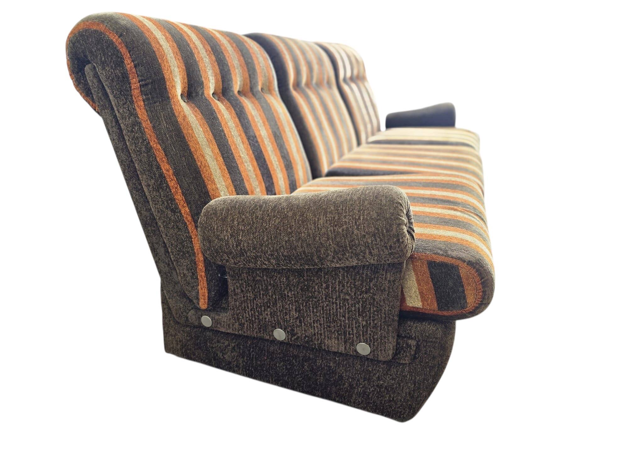 retro 3-seater armchair