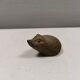 Small ceramic hedgehog by Poul Mathiesen (PM) 1970s Denmark.