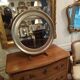 Silver round mirror 64cm