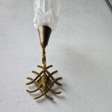 Pair of anée wall lamps 30/40 in bronze