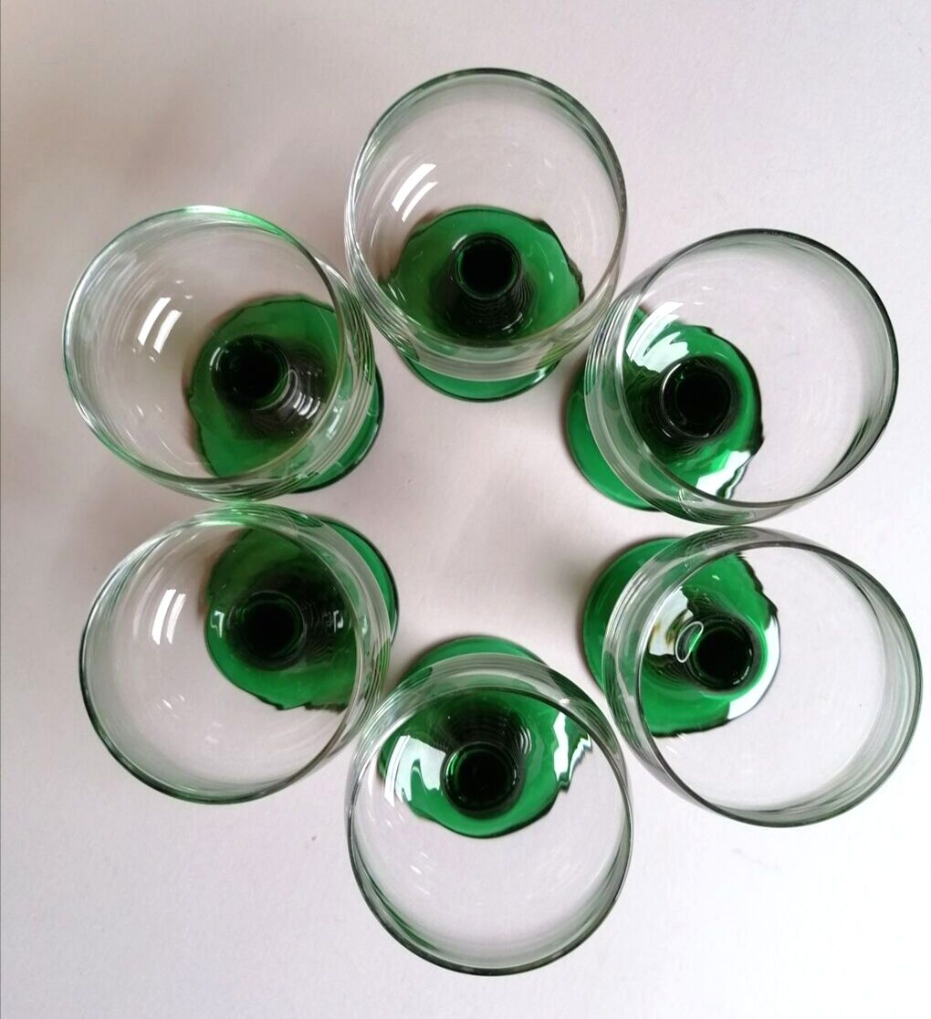 6 glasses of wine Alsace twisted feet