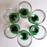 6 glasses of wine Alsace twisted feet