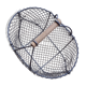 Metal and wood market garden basket