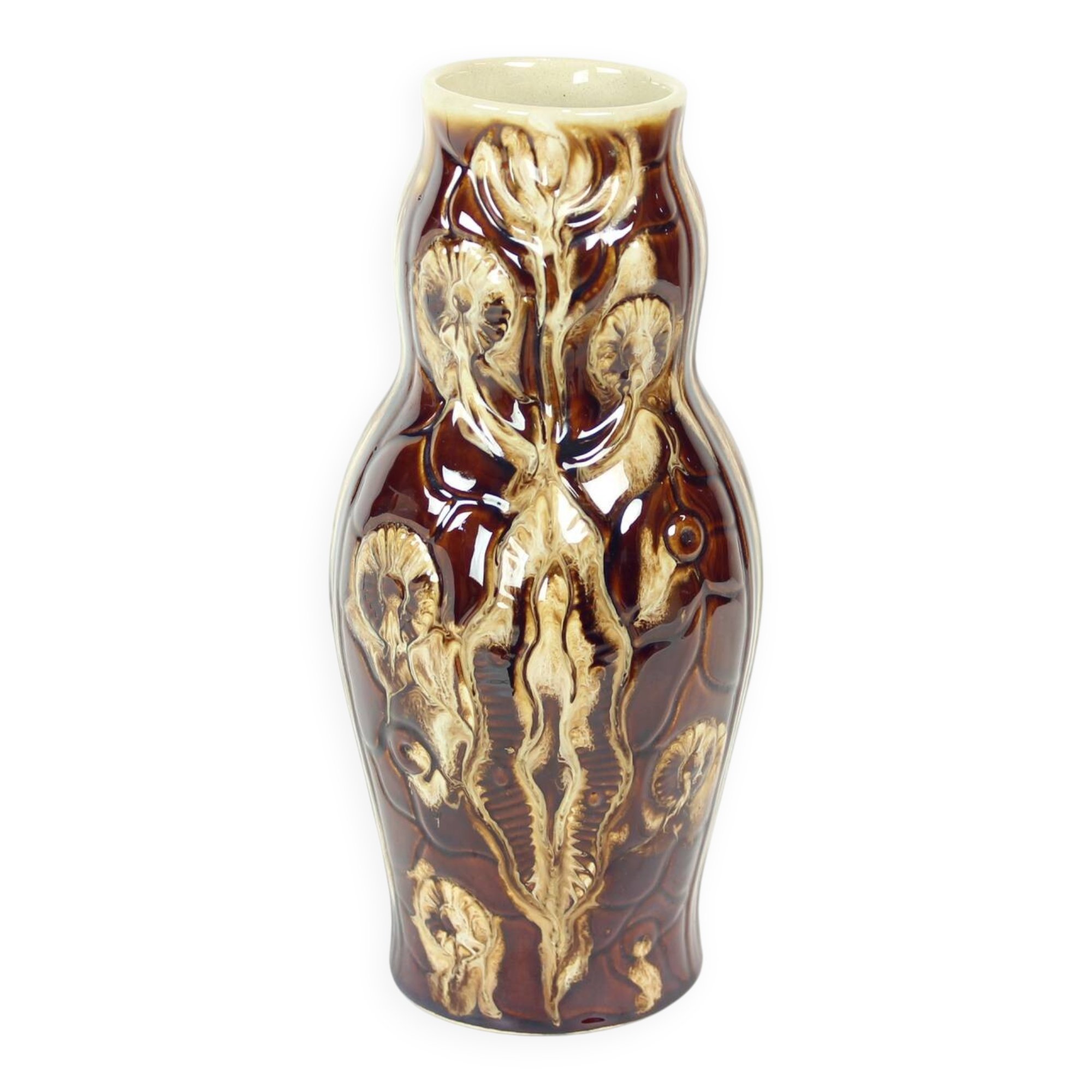 Mid Century Porcelain Trompe L’œil Vase, Czechoslovakia