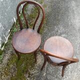 Bistro chairs 1900, set of 2