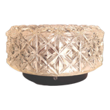 Cast glass ceiling lamp