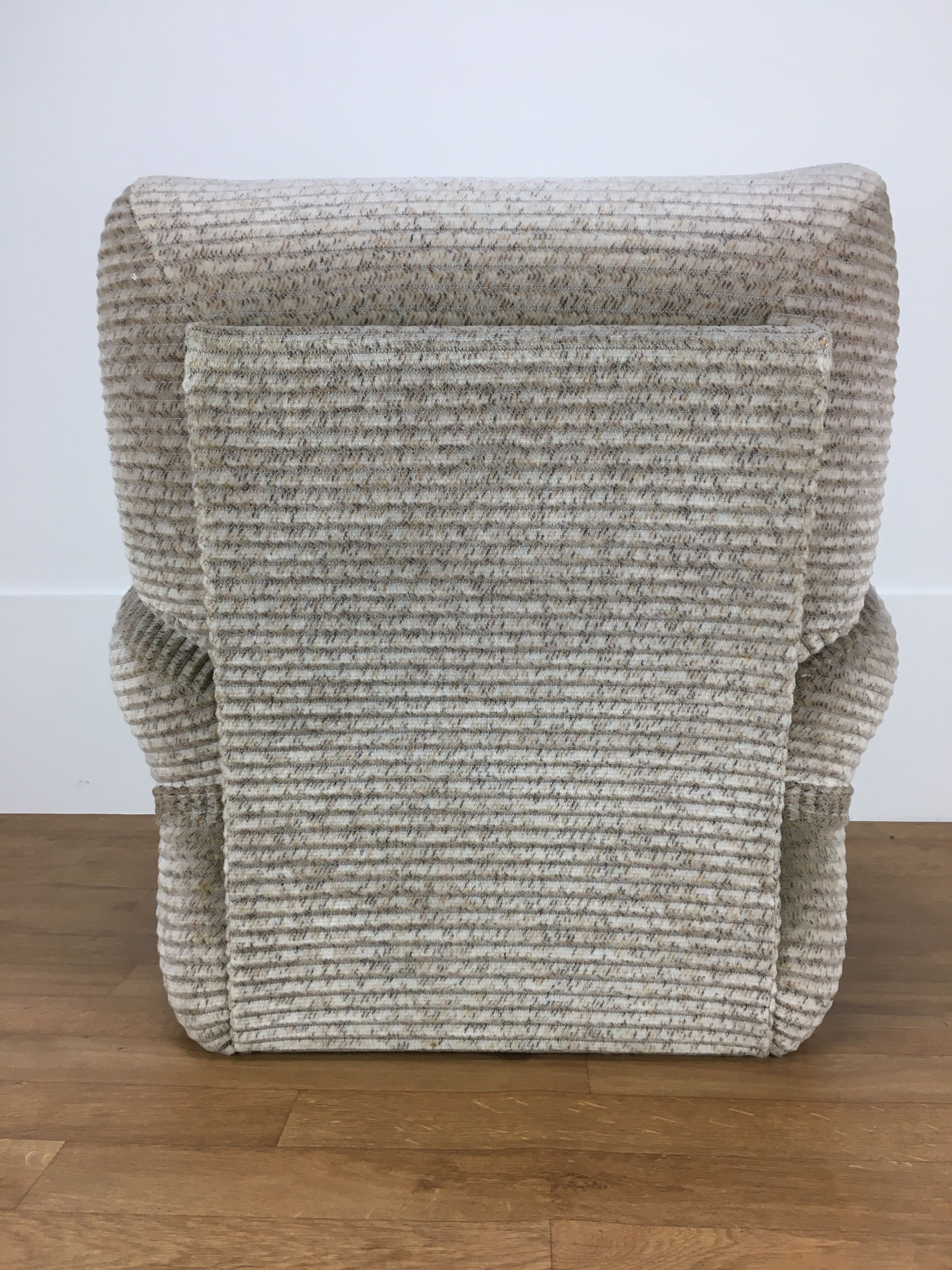 Space age 70's armrests and velvet