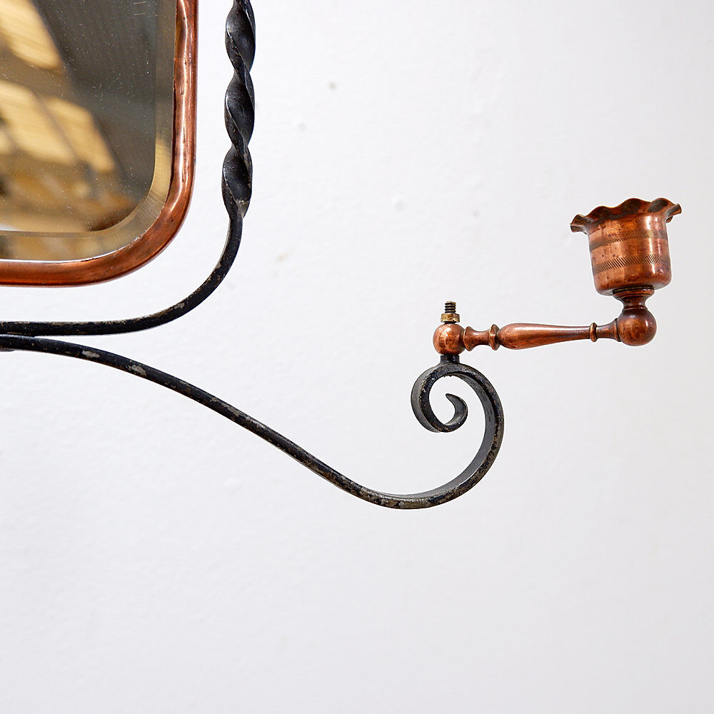 French barber mirror from the 1930s