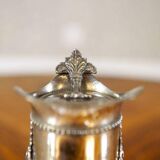 English Pitcher with Silver-Plated Handle, 1920s