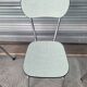 Authentique ensemble repas table 4 chaises en formica Vintage