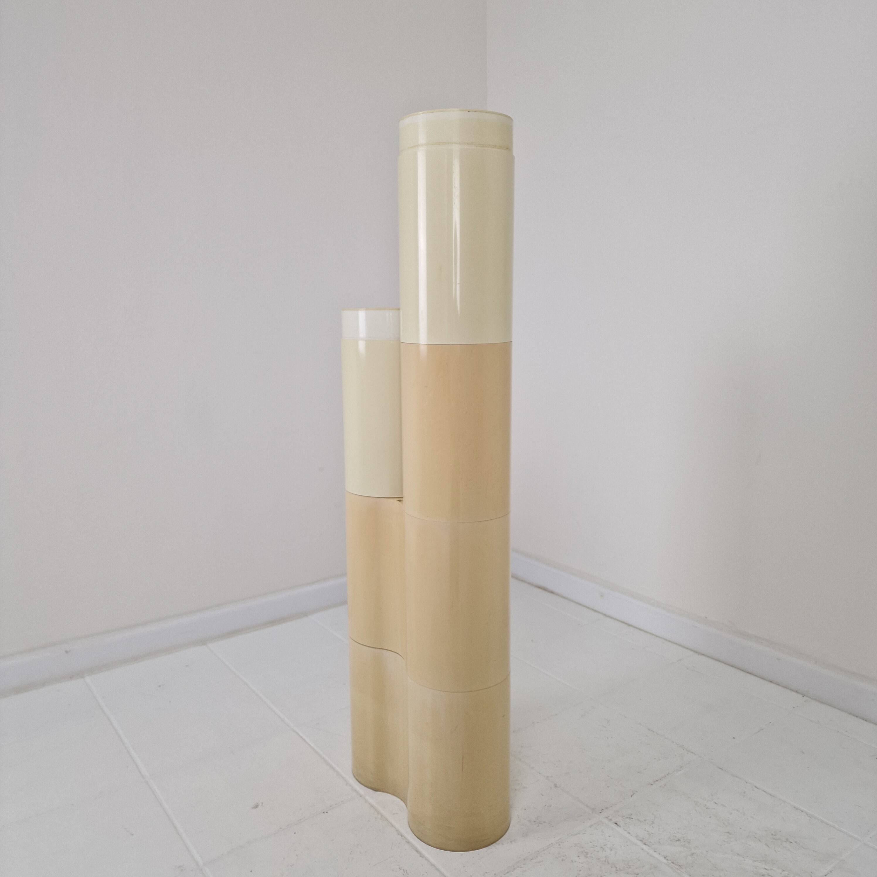 Pierluigi Spadolini for Kartell, Fiocco Composable Pedestal/Plant Stand