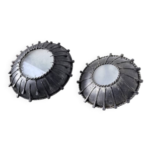 paire appliques brutalistes