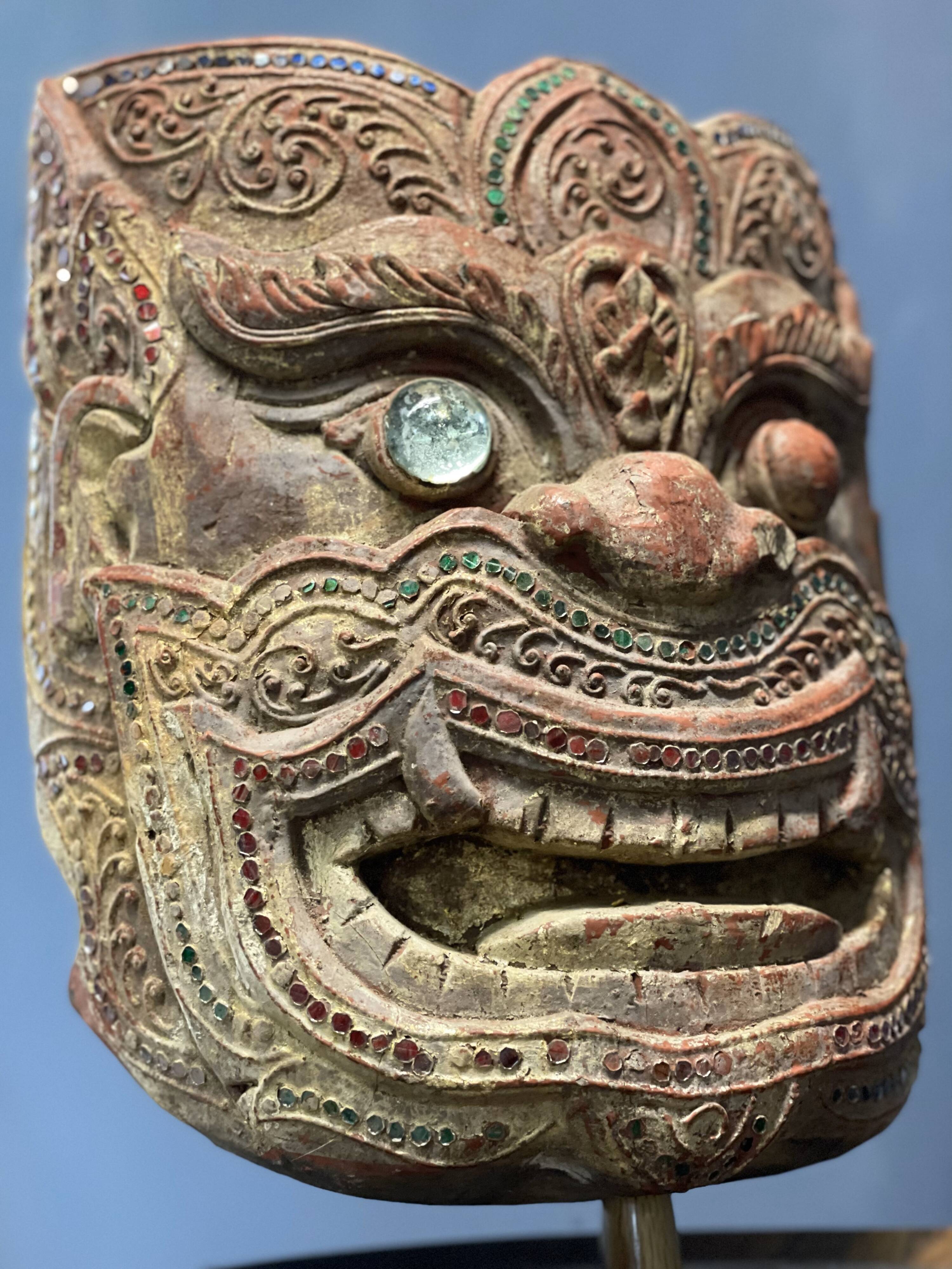 Indonesian Demon Mask
