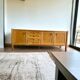 Buffet en bois vintage / buffet / armoire longue