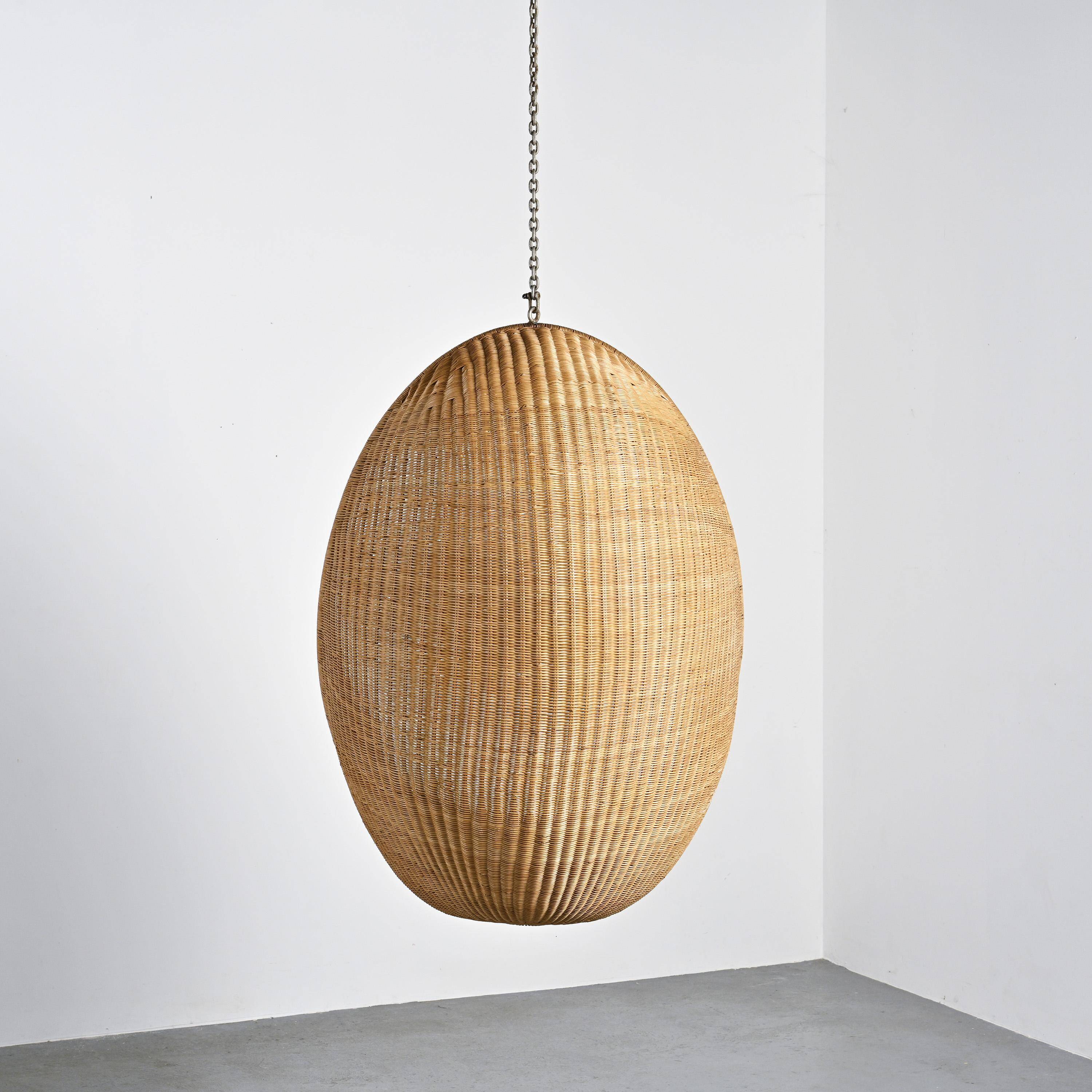 Hanging chair called "Egg" by Nanna Ditzel, design 1959