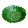 Vintage cabbage leaf salad bowl