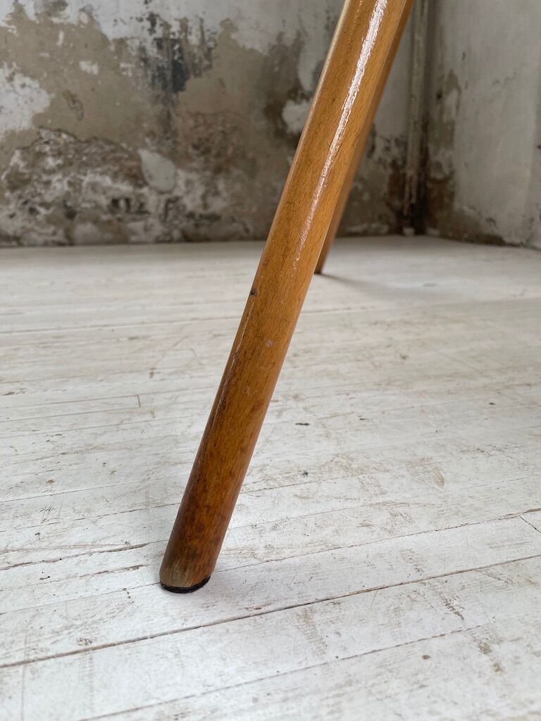 Vintage oak compass desk