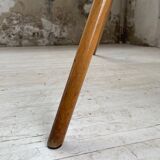 Vintage oak compass desk