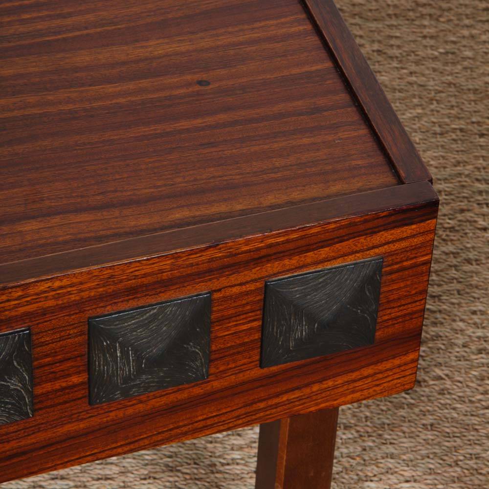 Pair of vintage wooden bedside tables from the 1960s