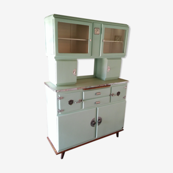 Buffet mado, coloris vert d'eau, années 50