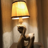 Ceramic lamp in the shape of a horse. 1950s/60s