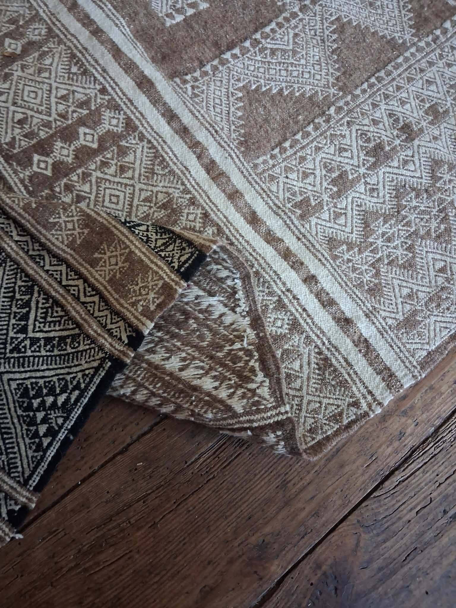 Handmade Berber Kilim Merghoum 240x130cm