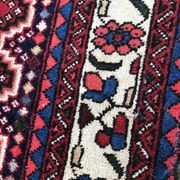 Carpet old corridor Persian abadeh done hand 107x297cm
