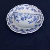 Tasse en porcelaine allemande Kalk Eisenberg kobalt blau