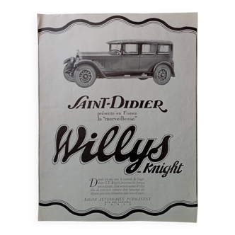 Vintage paper advertising