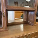 Mahogany china cabinet