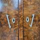 1940s Art Deco walnut sideboard with three doors