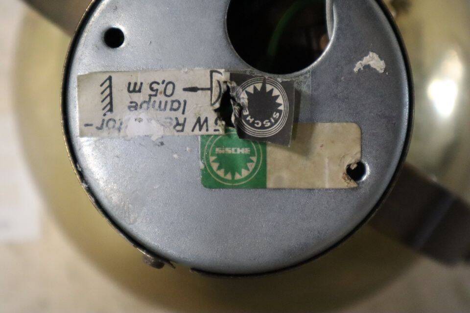 Set of vintage brass ceiling and wall lamps by Sische leuchten, Germany 1960's.