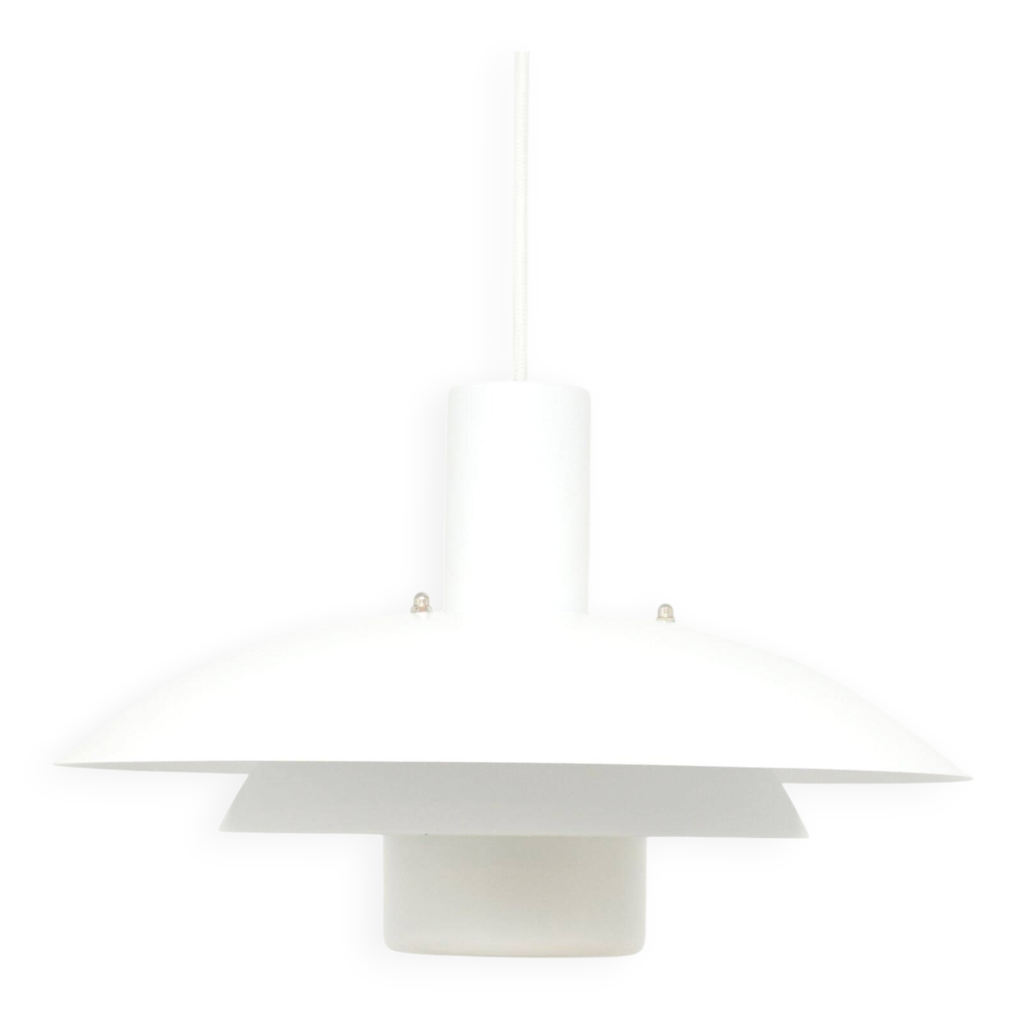 Lampe Form Light scandinave blanche, années 1970