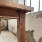 Farmhouse table with spindle legs 2m