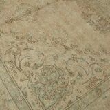 1970s 240 cm x 340 cm beige wool carpet