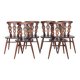 Set of 6 Mid-Century Elm Dining Chairs by Ercol – English Chairs, 1960s