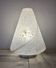Vintage Murano Swirl Cone Lamp - Original Label - 1970s
