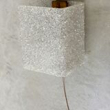 Scandinavian wall lamp teak and perspex - 1960