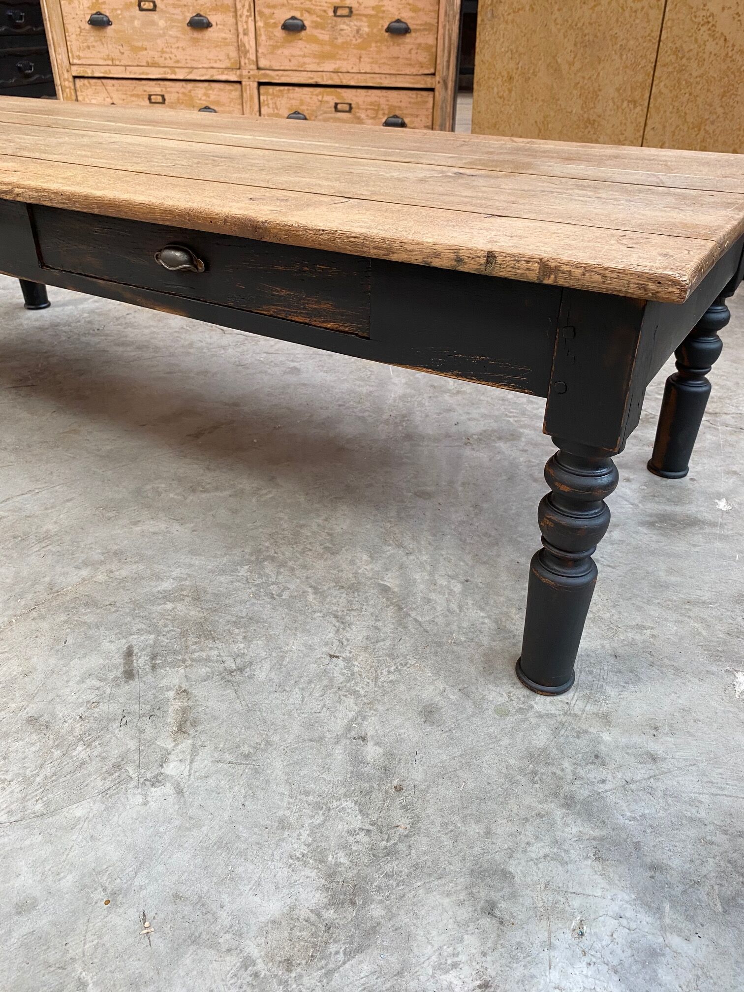 Coffee table late nineteenth in oak