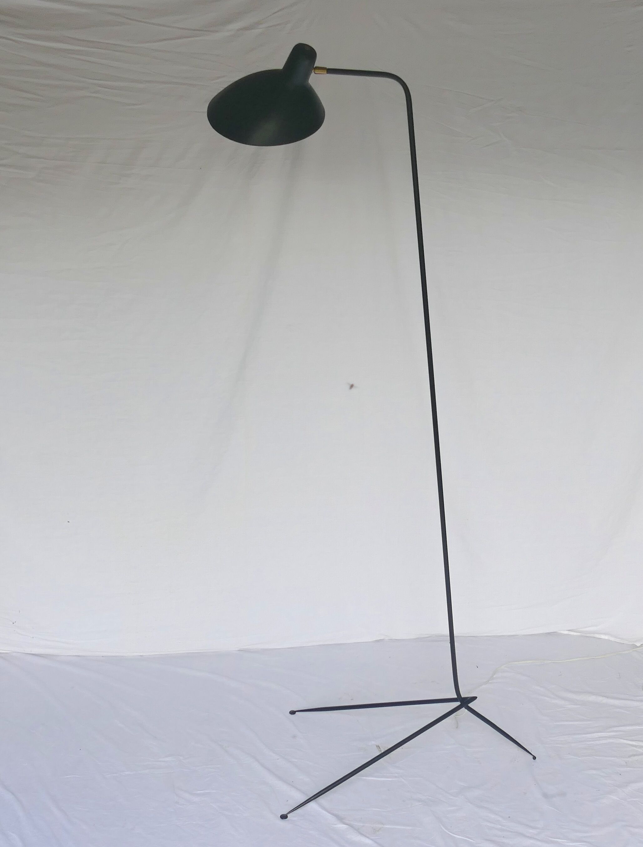 Tripod floor lamp vintage of modernist style