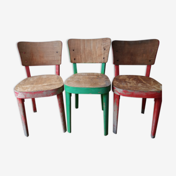 Set of three fischel chairs