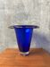Grand vase en verre de Murano bleu 1960s