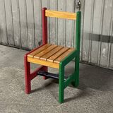 Vintage children's chair in the style of Pierre Sala.