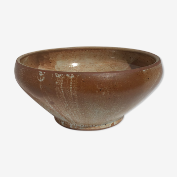 Artisanal speckled sandstone bowl diameter 27cm