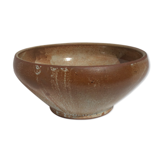 Artisanal speckled sandstone bowl diameter 27cm