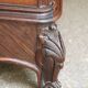 Magnificent 19th century secretary in walnut veneer.