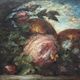 French school (attributed to Narcisse Díaz), Roses and pomegranates (circa 1860)