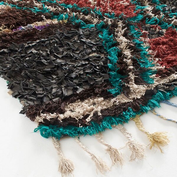 Tapis boucherouite 190 x 83 cm