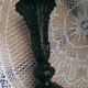 Antique cast iron vase